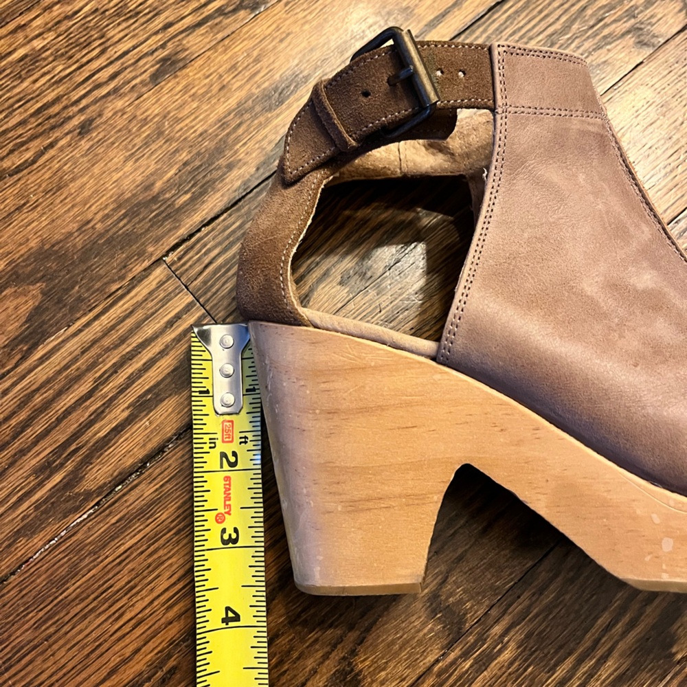 Free People Tan Leather Mules - Picture 11 of 14